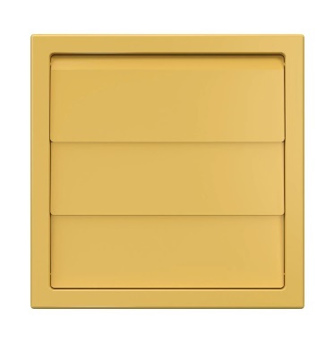 Решетка вытяжная с гравитационными жалюзи ERA 1919К15.16Ф бежевая 190х190, d150/160