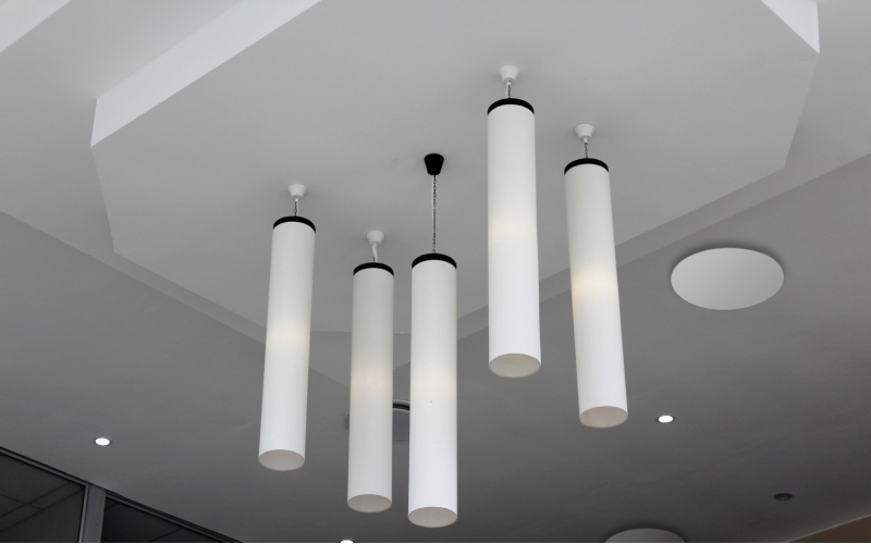 Анемостат со стеклянной внешней частью FOZA D 150 мм. Глянцевое стекло 260х260 мм. Цвет Белый. RAL 9003